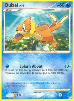 Buizel Lv.10⁣ - Diamond & Pearl⁣ (Common)⁣ [72]