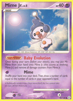 Mime Jr. Lv.5⁣ - Diamond & Pearl⁣ (Common)⁣ [90]