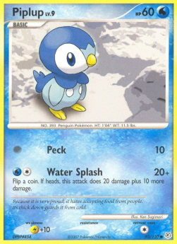 Piplup Lv.9⁣ - Diamond & Pearl⁣ (Common)⁣ [93]