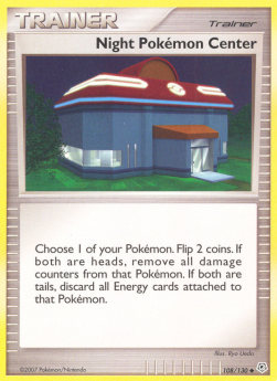 Night Pokémon Center⁣ - Diamond & Pearl⁣ (Uncommon)⁣ [108]