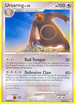 Ursaring Lv.38⁣ - Mysterious Treasures⁣ (Rare)⁣ [38]
