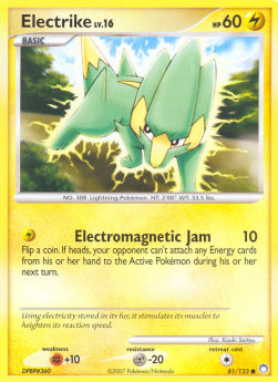 Electrike Lv.16⁣ - Mysterious Treasures⁣ (Common)⁣ [81]
