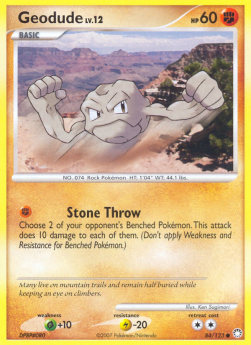 Geodude Lv.12⁣ - Mysterious Treasures⁣ (Common)⁣ [84]