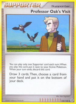 Professor Oak's Visit⁣ - Secret Wonders⁣ (Uncommon)⁣ [122]