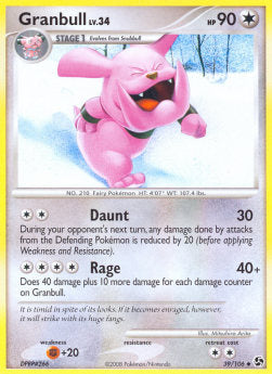 Granbull Lv.34⁣ - Great Encounters⁣ (Uncommon)⁣ [39]