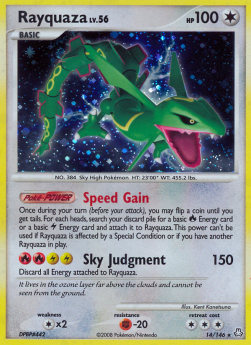 Rayquaza Lv.56⁣ - Legends Awakened⁣ (Holo Rare)⁣ [14]