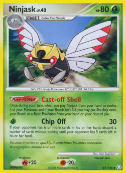 Ninjask Lv.42⁣ - Legends Awakened⁣ (Uncommon)⁣ [67]