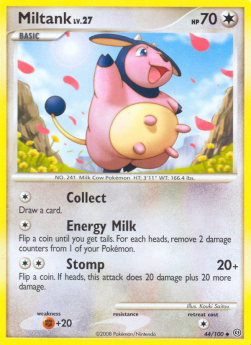 Miltank Lv.27⁣ - Stormfront⁣ (Uncommon)⁣ [44]
