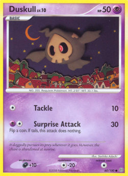 Duskull Lv.10⁣ - Stormfront⁣ (Common)⁣ [60]