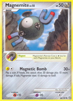 Magnemite Lv.15⁣ - Stormfront⁣ (Common)⁣ [66]