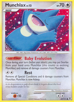 Munchlax Lv.13⁣ - Rising Rivals⁣ (Common)⁣ [69]