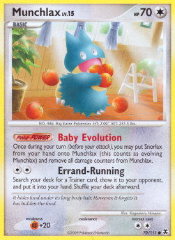 Munchlax Lv.15⁣ - Rising Rivals⁣ (Common)⁣ [70]