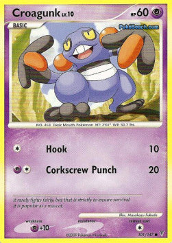 Croagunk Lv.10⁣ - Supreme Victors⁣ (Common)⁣ [101]