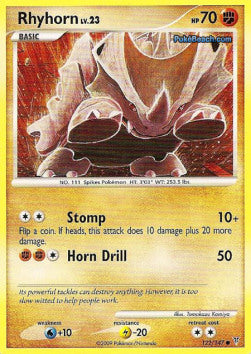 Rhyhorn Lv.23⁣ - Supreme Victors⁣ (Common)⁣ [122]