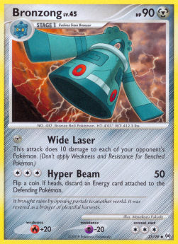Bronzong Lv.45⁣ - Arceus⁣ (Uncommon)⁣ [33]