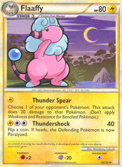 Flaaffy⁣ - HeartGold & SoulSilver⁣ (Uncommon)⁣ [42]