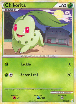 Chikorita⁣ - HeartGold & SoulSilver⁣ (Common)⁣ [59]