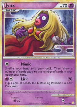 Jynx⁣ - HeartGold & SoulSilver⁣ (Common)⁣ [69]