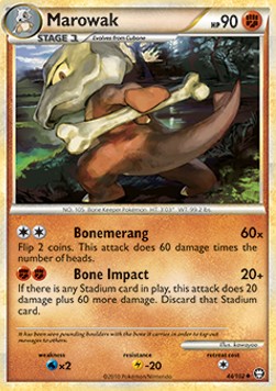 Marowak - Triumphant (Uncommon) [TM-44]