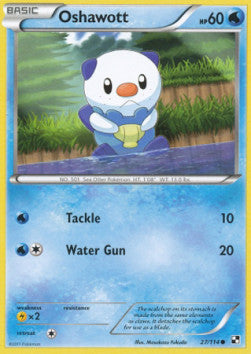 Oshawott⁣ - Black & White⁣ (Common)⁣ [27]