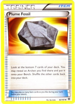Plume Fossil⁣ - Plasma Blast⁣ (Uncommon)⁣ [82]