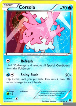 Corsola⁣ - XY⁣ (Uncommon)⁣ [36]