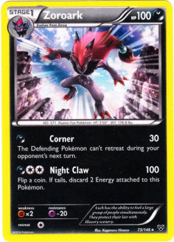 Zoroark⁣ - XY⁣ (Holo Rare)⁣ [73]