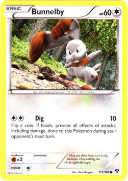 Bunnelby⁣ - XY⁣ (Common)⁣ [111]