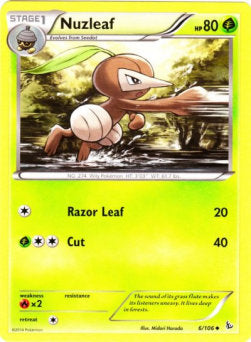 Nuzleaf⁣ - Flashfire⁣ (Uncommon)⁣ [6]