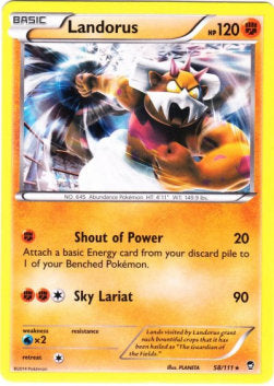 Landorus - Furious Fists (Holo Rare) [FFI-58]