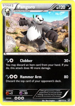 Pangoro⁣ - Furious Fists⁣ (Rare)⁣ [68]