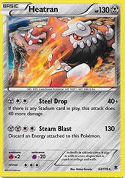 Heatran⁣ - Phantom Forces⁣ (Holo Rare)⁣ [63]