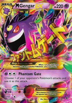MGengar EX⁣ - Phantom Forces⁣ (Holo Rare)⁣ [121]
