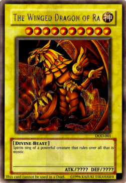 The Winged Dragon of Ra - Dawn of Destiny (Secret Rare) [DOD-001]