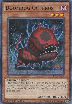 Doomdog Octhros⁣ - Crossed Souls⁣ (Common)⁣ [036]