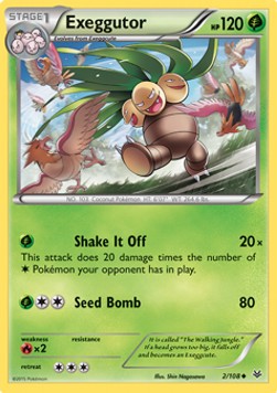 Exeggutor⁣ - Roaring Skies⁣ (Uncommon)⁣ [2]