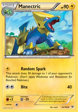 Manectric⁣ - Roaring Skies⁣ (Uncommon)⁣ [25]