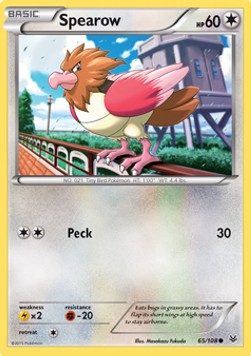 Spearow⁣ - Roaring Skies⁣ (Common)⁣ [65]