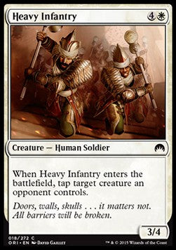 Heavy Infantry - Magic Origins (Common) [ORI-18]