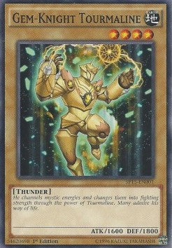 Gem-Knight Tourmaline (V.1 - Common)⁣ - Star Pack Arc-V⁣ (Common)⁣ [001]
