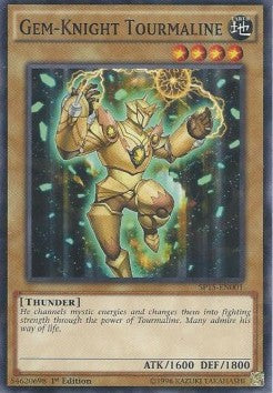 Gem-Knight Tourmaline (V.2 - Shatterfoil)⁣ - Star Pack Arc-V⁣ (Shatterfoil)⁣ [001]