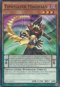 Timegazer Magician (V.1 - Common)⁣ - Star Pack Arc-V⁣ (Common)⁣ [011]