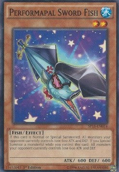 Performapal Sword Fish (V.1 - Common)⁣ - Star Pack Arc-V⁣ (Common)⁣ [014]