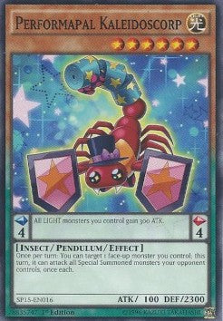 Performapal Kaleidoscorp (V.1 - Common)⁣ - Star Pack Arc-V⁣ (Common)⁣ [016]