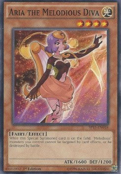 Aria the Melodious Diva (V.1 - Common)⁣ - Star Pack Arc-V⁣ (Common)⁣ [018]