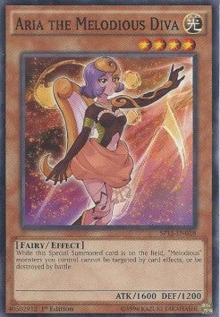 Aria the Melodious Diva (V.2 - Shatterfoil)⁣ - Star Pack Arc-V⁣ (Shatterfoil)⁣ [018]