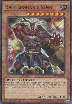 Battleguard King (V.1 - Common)⁣ - Star Pack Arc-V⁣ (Common)⁣ [020]