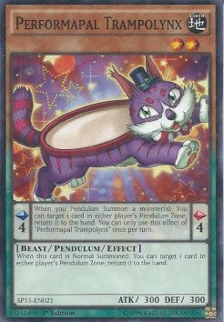 Performapal Trampolynx (V.2 - Shatterfoil)⁣ - Star Pack Arc-V⁣ (Shatterfoil)⁣ [021]