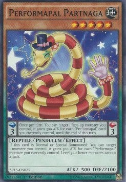 Performapal Partnaga (V.1 - Common)⁣ - Star Pack Arc-V⁣ (Common)⁣ [025]