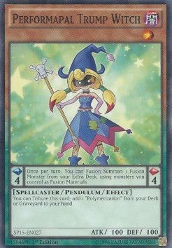 Performapal Trump Witch (V.2 - Shatterfoil)⁣ - Star Pack Arc-V⁣ (Shatterfoil)⁣ [027]